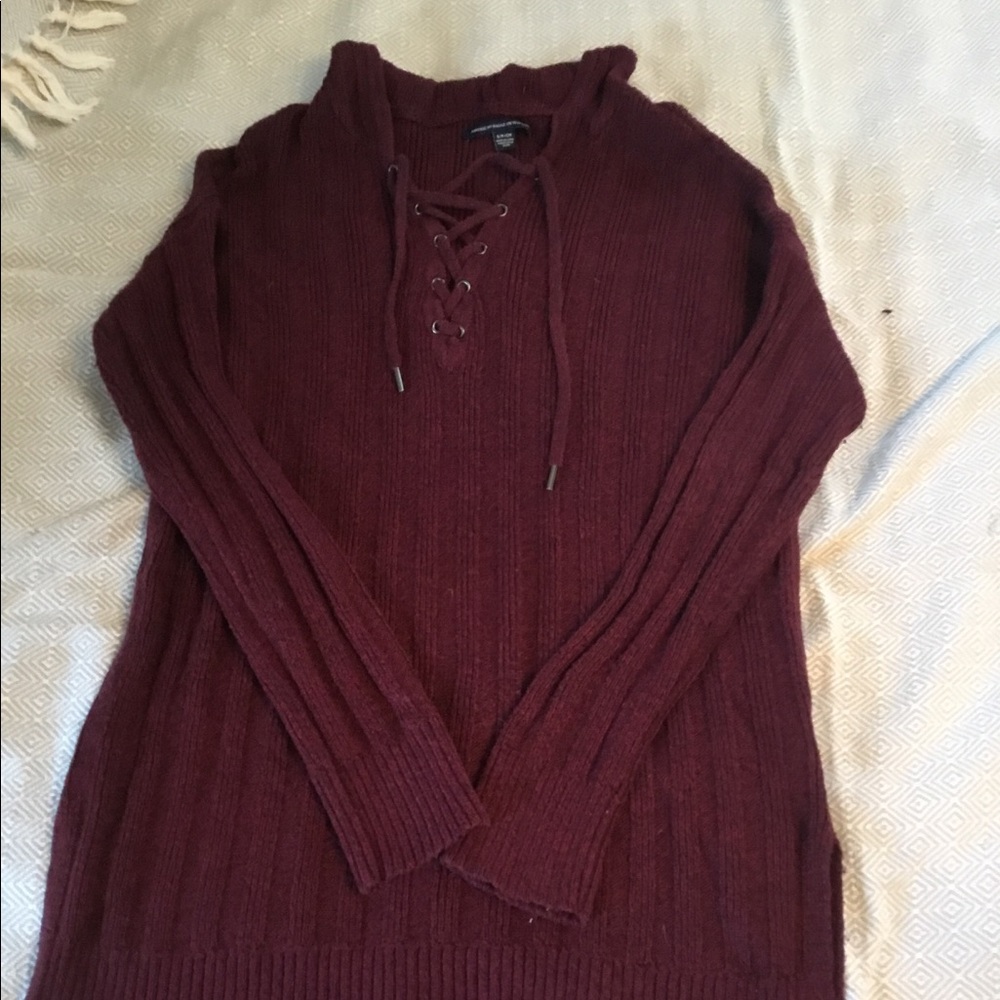 American Eagle Hooded Sweater